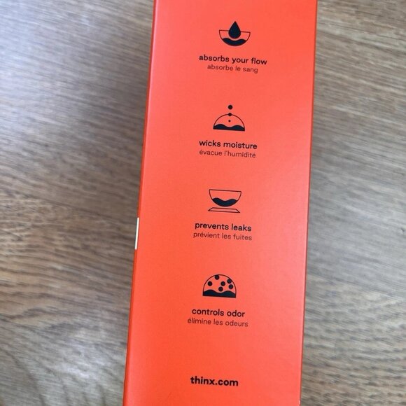 Lot of 4 Pairs THINX Reusable Period Briefs Underwear Super Absorbant Medium NEW - Picture 3 of 6